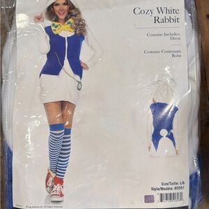 Leg Avenue Cozy White Rabbit Women’s Costume - Brand New
